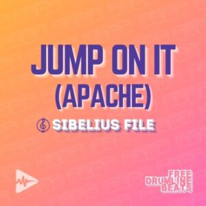 Jump On It for Drumline: Editable Sibelius File