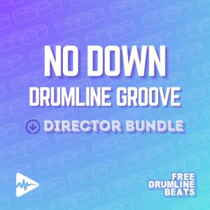 Free Drumline Beats Groove: No Down.