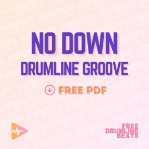 Free Drumline Beats Groove: No Down.