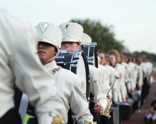 Marching Drumline.