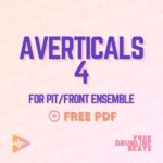 Averticals 4 Front Ensemble Mallet Keyboard Exercise - Free Drumline Beats.