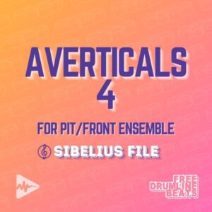 Averticals 4 Front Ensemble Mallet Keyboard Exercise - Free Drumline Beats.