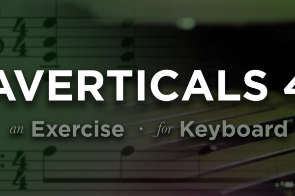 Averticals 4: Front Ensemble Mallet Keyboard Exercise.
