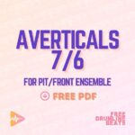 Averticals 7/6 Front Ensemble Mallet Keyboard Exercise - Free Drumline Beats.