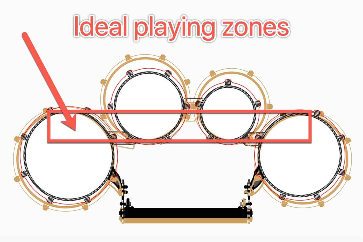 How to Learn Quads (Marching Tenor Drums) Free Drumline Music