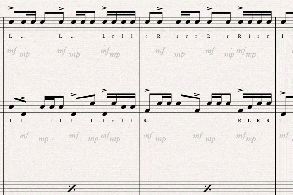 Sibelius Drumline Hack #1: Multiselect.