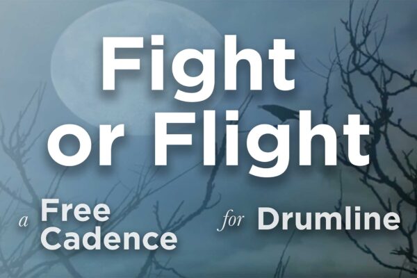 Free Drumline Beats: Fight or Flight, by Oliver Munson.