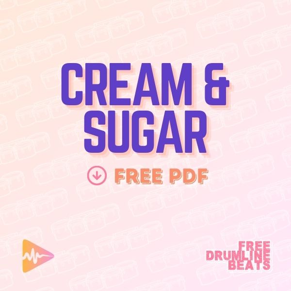 Cream & Sugar, a Free Drumline Cadence by Oliver Munson & Free Drumline Beats.
