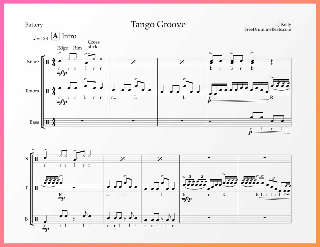 Tango Groove Screenshot.