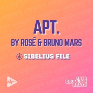 Free Drumline Beats - APT. by ROSÉ & Bruno Mars.