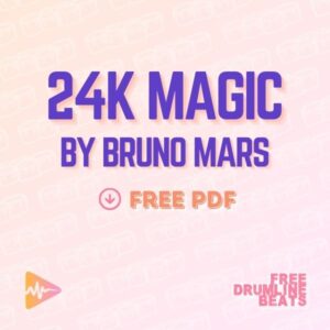 Free Drumline Cadence - 24K Magic by Bruno Mars..