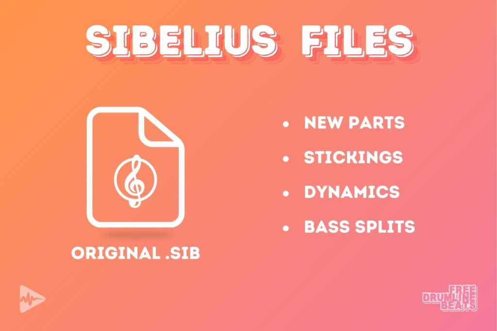 Free Drumline Beats: Sibelius Files.