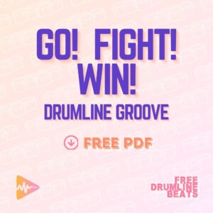 Free Drumline Groove Beat - Go! Fight! Win!