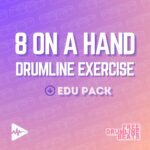 Free Drumline Warmup Exercise: 8 on a Hand.