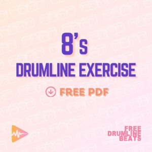 Free Drumline Warmup Exercise - 8s.